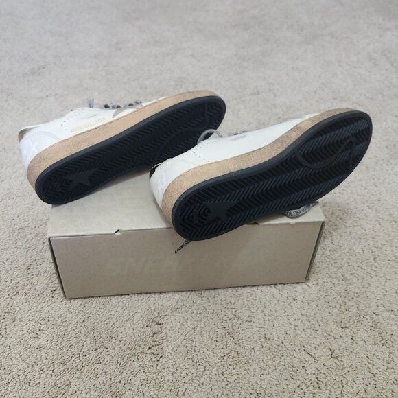 Golden Goose Deluxe Brand Women's Ball Star with gold star and heel tab size 37 - Picture 7 of 8